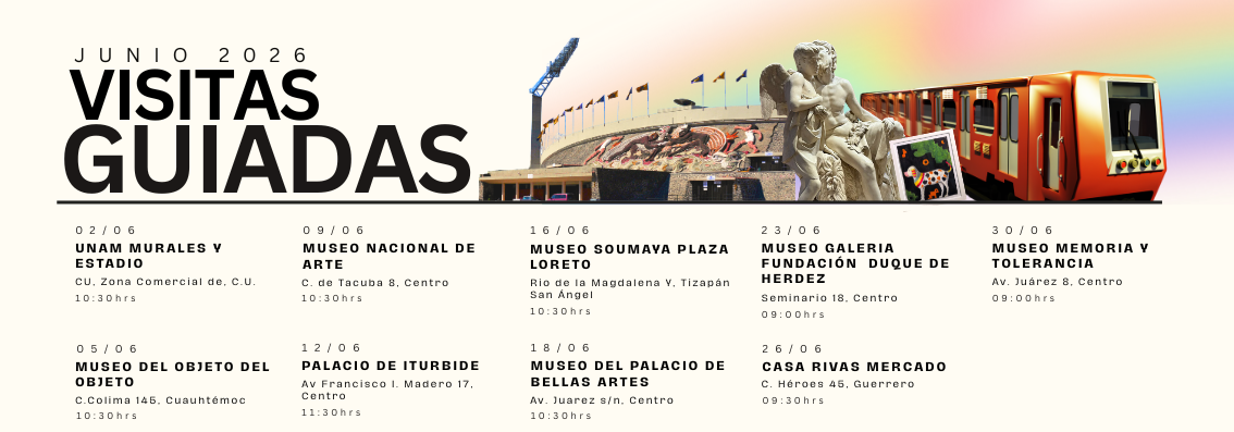 Visitas junio 2026